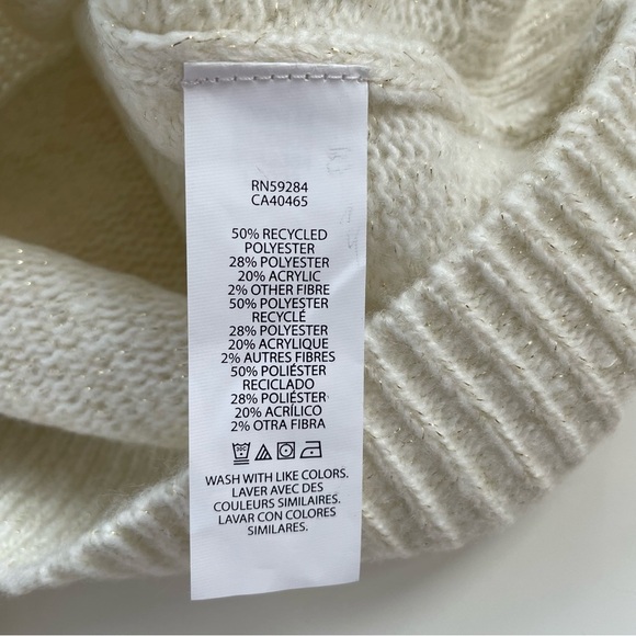 Children's Place Girls Mommy & Me Fairisle Sweater Dress Bunnys Tail Size 14 XL - Picture 8 of 10